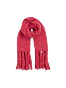 Tommy Jeans Szalik Tjw Cosy Knit Fancy Scarf AW0AW15476 Różowy. Czerwone rękawiczki Tommy Jeans, bez wzorów, z jeansu. Za 379,99 zł.