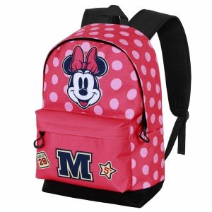 Plecak szkolny Minnie Mouse Różowy. Czerwone plecaki Disney. Za 186,50 zł.