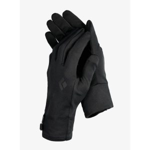 Rękawiczki Black Diamond Lightweight Screentap Liners. Czarne rękawiczki Black Diamond, bez wzorów. Za 184,50 zł.