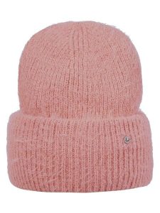 LUHTA Czapka "Noukkila" w kolorze jasnoróżowym rozmiar: onesize. Różowe czapki Luhta, bez wzorów, ze splotem. Za 95,69 zł.