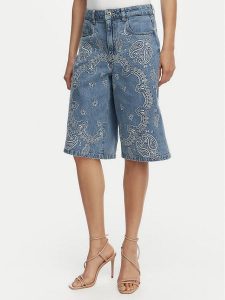 Liu Jo Bermudy UA6182 D0313 Niebieski Regular Fit. Niebieskie szorty Liu Jo, bez wzorów, z bawełny. Za 689,99 zł.