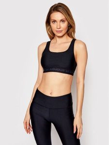 Under Armour Biustonosz sportowy Crossback 1361034 Czarny. Czarne biustonosze sportowe Under Armour, bez wzorów, z syntetyku. Za 139,99 zł.