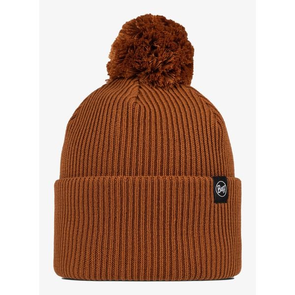 Czapka zimowa Buff Renvi - copper. Brązowe czapki Buff, bez wzorów, sportowe. Za 149,90 zł.