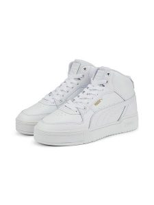 Puma Sneakersy "Pro Mid" w kolorze białym rozmiar: 43. Białe trampki Puma, bez wzorów, z materiału, bez zapięcia. Za 268,55 zł.