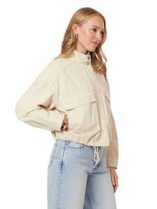 Scotch & Soda Kurtka przejściowa w kolorze beżowym rozmiar: S. Brązowe kurtki Scotch & Soda, s, bez wzorów, bez kaptura. Za 260,99 zł.