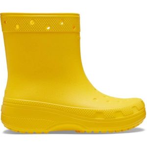 Crocs Classic Boot. Żółte kalosze Crocs, bez wzorów. Za 289,99 zł.