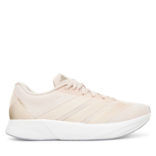 Buty do biegania adidas. Czerwone buty sportowe ADIDAS, bez wzorów, bez zapięcia, do biegania. Za 199,99 zł.