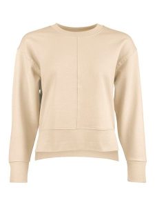 Nur Die Bluza w kolorze beżowym rozmiar: 44/46. Brązowe bluzy Nur Die, bez wzorów, bez kaptura. Za 79,03 zł.