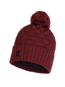 Buff Czapka "Airon" w kolorze bordowym rozmiar: onesize. Czerwone czapki Buff, bez wzorów, z polaru. Za 78,10 zł.