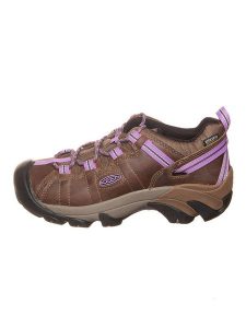 Keen Skórzane buty turystyczne "Targhee II" w kolorze ciemnobrązowym rozmiar: 37,5. Brązowe buty trekkingowe Keen, z materiału, bez zapięcia. Za 180,06 zł.