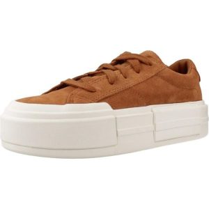 Buty CONVERSE CRUISE SUEDE Brązowy. Brązowe trampki Converse, bez wzorów, z tkaniny, bez zapięcia. Za 290,99 zł.