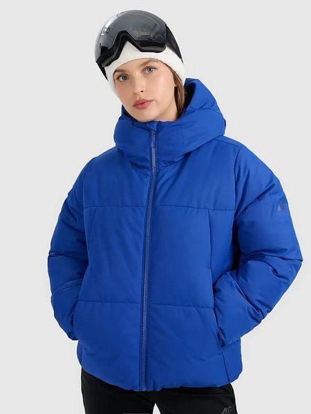 4F Kurtka narciarska w kolorze granatowym rozmiar: XXL. Niebieskie kurtki sportowe 4f, m, bez wzorów, bez kaptura, narciarskie. Za 252,94 zł.