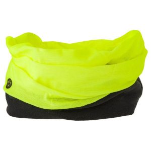 Komin sportowy bezszwowy Primaloft Essential żółty. Żółte szaliki AGU, na lato, bez wzorów, z materiału. Za 128,10 zł.