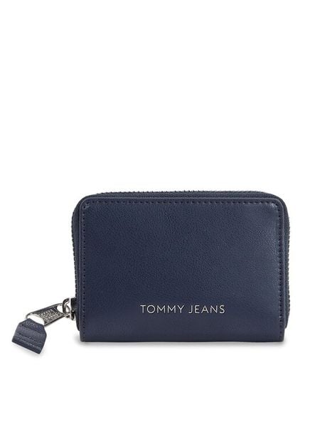 Tommy Jeans Portfel Tjw Ess Must Small Za AW0AW15833 Granatowy. Niebieskie portfele Tommy Jeans, bez wzorów, z jeansu. Za 139,99 zł.