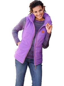 WITT WEIDEN Kurtka funkcyjna w kolorze fioletowym rozmiar: 44. Różowe kurtki WITT WEIDEN, bez wzorów, z puchu, bez kaptura. Za 140,20 zł.