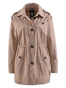 Fuchs Schmitt Kurtka przejściowa w kolorze jasnobrązowym rozmiar: 48. Brązowe kurtki Fuchs Schmitt, bez wzorów, bez kaptura. Za 295,99 zł.