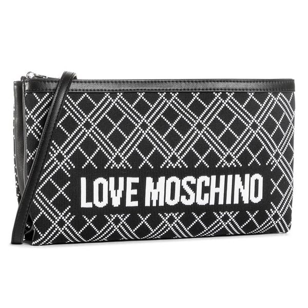 Torebka LOVE MOSCHINO. Czarne torebki klasyczne LOVE MOSCHINO, bez wzorów, bez dodatków. Za 649,00 zł.