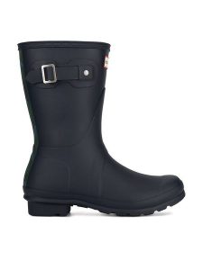 Hunter Kalosze HFRW0006242 Granatowy. Niebieskie kalosze Hunter, bez wzorów, z kauczuku. Za 399,99 zł.