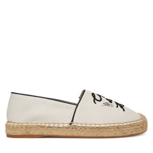 Espadryle KARL LAGERFELD. Białe espadryle KARL LAGERFELD, bez wzorów, bez obcasa. Za 359,99 zł.
