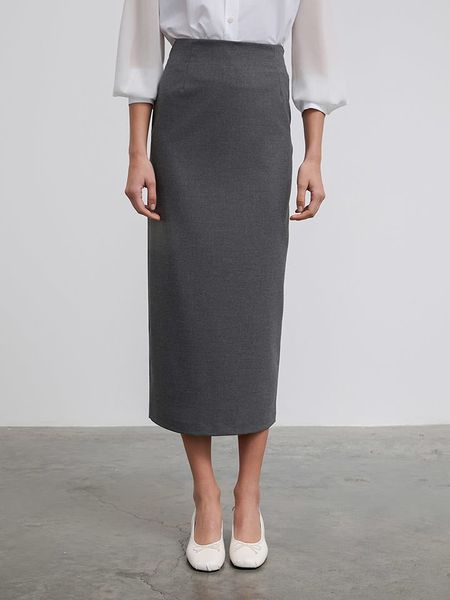 BGN Spódnica w kolorze szarym rozmiar: 38. Szare spódnice BGN, na co dzień, bez wzorów, maxi. Za 48,05 zł.