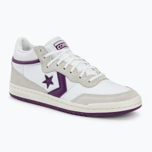 Buty Converse Cons Fastbreak Pro Suede Nylon A08854C. Białe trampki Converse, bez wzorów, z nylonu, bez zapięcia. Za 289,99 zł.