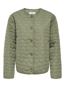 ONLY Kurtka przejściowa w kolorze oliwkowym rozmiar: XL. Zielone kurtki ONLY, xl, bez wzorów, bez kaptura. Za 130,99 zł.