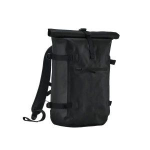 Plecak wodoodporny z zamykaną kieszenią z przodu Quadra. Czarne plecaki QUADRA. Za 346,50 zł.