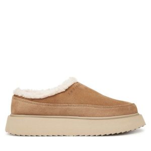 Śniegowce Inuikii. Brązowe buty zimowe Inuikii, bez obcasa, bez zapięcia. Za 919,99 zł.