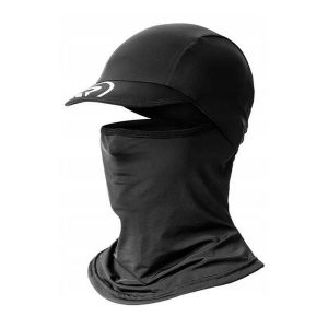 Czapka rowerowa ROCKBROS czarna. Czarne czapki ROCKBROS, bez wzorów, z lycry, biznesowe. Za 75,60 zł.