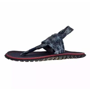 Japonki Gumbies Slingback W GU-SASLI023 niebieskie. Niebieskie klapki bez wzorów, z gumy, bez obcasa. Za 292,94 zł.