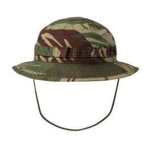 Kapelusz turystyczny Boonie Mk2 Rhodesian Camo. Brązowe kapelusze HELIKON-TEX, bez wzorów, sportowe. Za 80,99 zł.