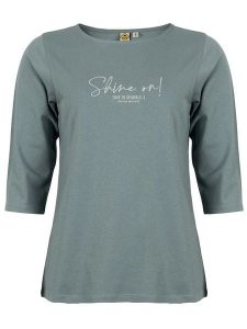 Roadsign Koszulka w kolorze zielonym rozmiar: S. Zielone bluzki Roadsign, s, bez wzorów, z bawełny, bez kołnierzyka, bez ramiączek. Za 30,99 zł.