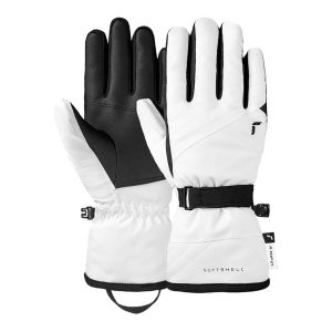 Rękawice damskie Reusch Alena R-TEX® XT. Białe rękawiczki REUSCH, bez wzorów. Za 207,50 zł.