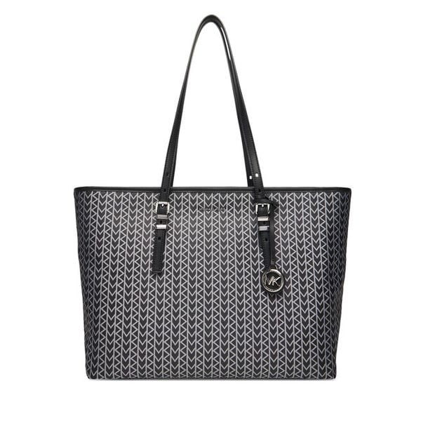 Torebka MICHAEL Michael Kors. Czarne shopper bag MICHAEL Michael Kors, bez wzorów, bez dodatków. Za 729,99 zł.