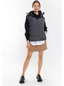 Northwood Kamizelka pikowana "Josh" w kolorze antracytowym rozmiar: M. Czarne kamizelki Northwood, m, bez wzorów, bez kołnierzyka, bez ramiączek, bez kaptura. Za 121,99 zł.