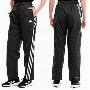 Adidas spodnie dresowe damskie sportowe treningowe Future Icons. Czarne spodnie dresowe ADIDAS, bez wzorów, z dresówki, na fitness i siłownię. Za 229,99 zł.