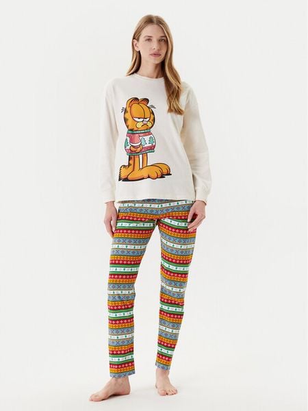 United Colors Of Benetton Piżama 37MW3P03I Kolorowy Regular Fit. Piżamy United Colors of Benetton, bez wzorów, z bawełny, bez ramiączek. Za 219,99 zł.