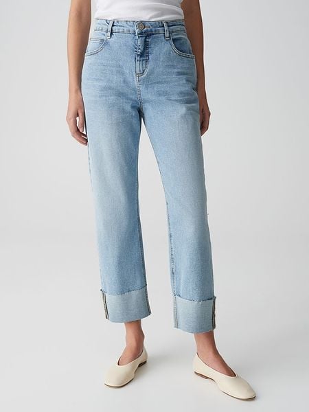 OPUS Dżinsy "Lani" - Regular fit - w kolorze błękitnym rozmiar: 44/L26. Niebieskie jeansy Opus, bez wzorów, z podwyższonym stanem. Za 239,86 zł.