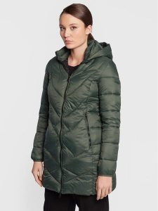 CMP Płaszcz zimowy 32K3036 Zielony Regular Fit. Zielone kurtki CMP, na zimę, bez wzorów, z syntetyku, bez kaptura. Za 439,99 zł.