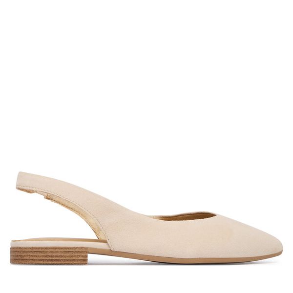 Baleriny Tamaris. Brązowe balerinki Tamaris, bez wzorów, bez obcasa, bez zapięcia. Za 369,99 zł.