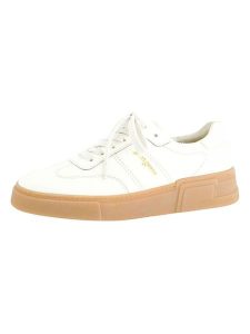 Paul Green Skórzane sneakersy w kolorze białym rozmiar: 40. Białe trampki Paul Green, bez wzorów, bez zapięcia. Za 438,94 zł.