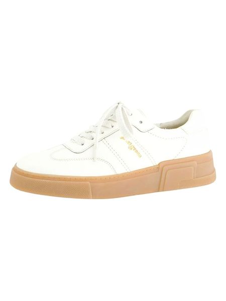 Paul Green Skórzane sneakersy w kolorze białym rozmiar: 40. Białe trampki Paul Green, bez wzorów, bez zapięcia. Za 443,38 zł.