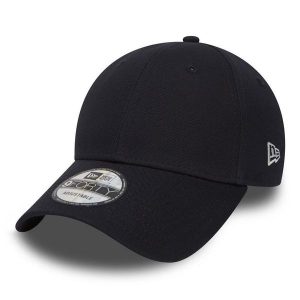 Czapka z daszkiem New Era 9FORTY Plain Flag Blank Collection Navy Blue 11179831. Niebieskie czapki New Era, bez wzorów, sportowe. Za 78,00 zł.