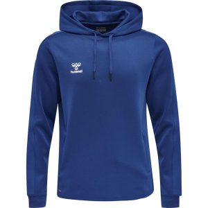Bluza do piłki ręcznej dla dorosłych Hummel hml CORE XK poly z kapturem. Niebieskie bluzy Hummel, xl, bez wzorów, z kapturem. Za 191,00 zł.