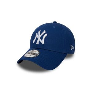 Czapka New Era League Essential 9Forty New York Yankees. Niebieskie czapki New Era, bez wzorów. Za 99,00 zł.