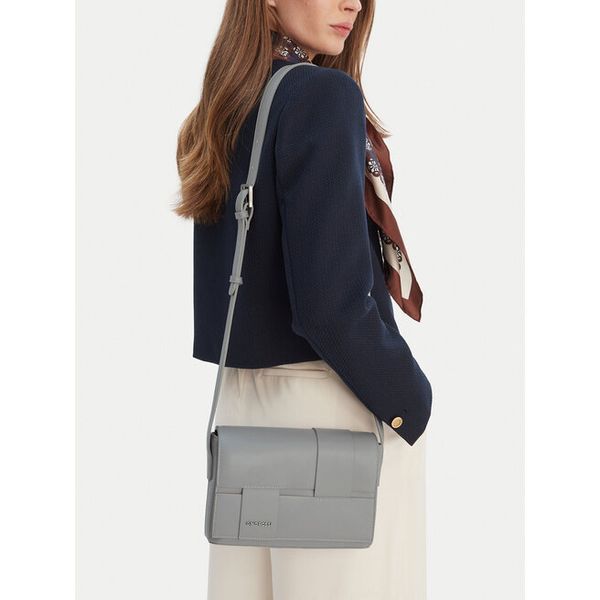 Torebka GINO ROSSI. Szare listonoszki Gino Rossi, bez wzorów, bez dodatków. Za 179,99 zł.