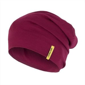 SENSOR Termoaktywna czapka MERINO ACTIVE BEANIE-M-Fioletowy. Czerwone czapki Sensor, bez wzorów, z materiału. Za 88,10 zł.
