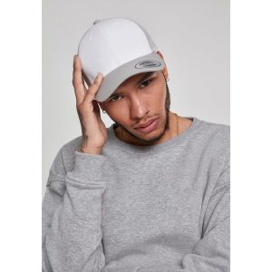 Czapka Flexfit retro colored front. Białe czapki FLEXFIT, bez wzorów, retro. Za 86,50 zł.