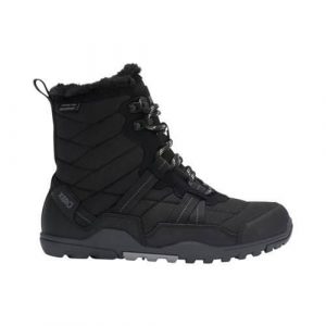 Buty trekkingowe damskie Xero Shoes AEWBLCK. Czarne buty trekkingowe XERO SHOES, z materiału, za kostkę, bez zapięcia. Za 778,00 zł.