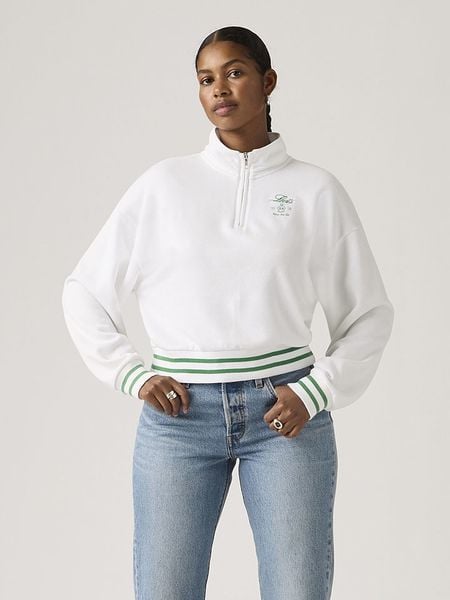 Levi's Bluza w kolorze białym rozmiar: S. Białe bluzy Levi's®, s, bez wzorów, bez kaptura. Za 164,95 zł.